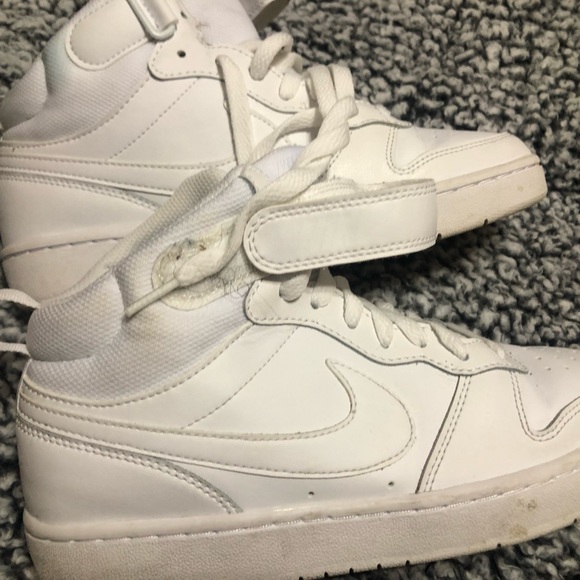 womens nike white high tops